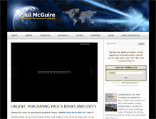 Tablet Screenshot of paulmcguire.org
